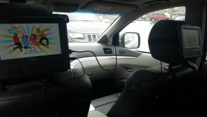 road trip tips dual monitors in the car