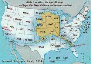 courtesy of google images map of alaska