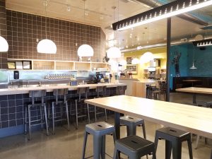 laughing planet cafe in vancouver washington interior photo